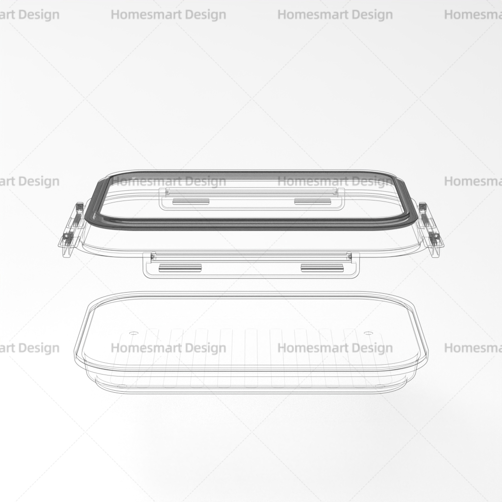 Stacking Food Storage Trays